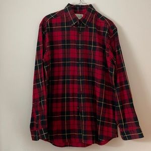 LLBean Men’s Flannel Medium